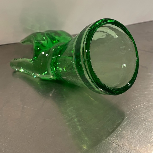 Green glass ring tree - Picture 5 of 9